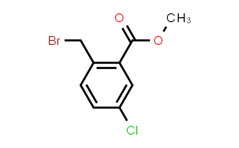 CAS No. 668262-52-0, Methyl 2-(bromomethyl)-5-chlorobenzoate