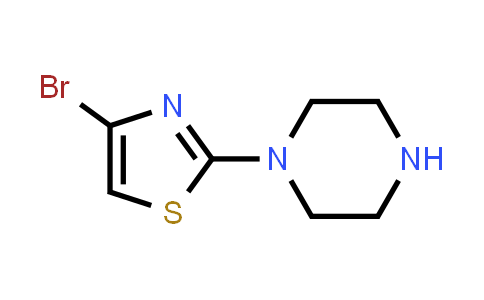 CAS No. 668484-59-1, 4-Bromo-2-(piperazin-1-yl)thiazole