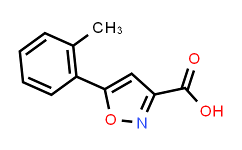 CAS No. 668970-80-7, 5-(2-Methylphenyl)isoxazole-3-carboxylic acid