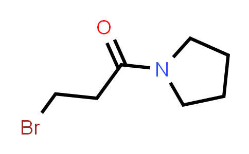 CAS No. 66932-80-7, 3-Bromo-1-(pyrrolidin-1-yl)propan-1-one