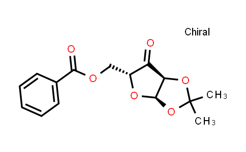 CAS No. 6698-46-0, ((3aR,5R,6aS)-2,2-Dimethyl-6-oxotetrahydrofuro[2,3-d][1,3]dioxol-5-yl)methyl benzoate