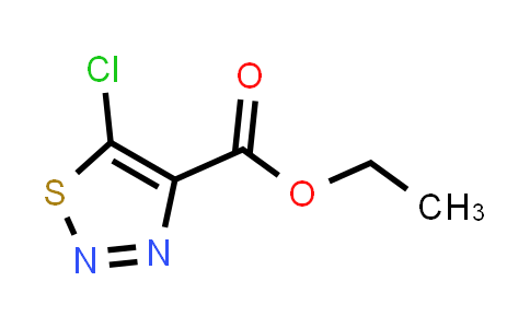 CAS No. 6702-95-0, Ethyl 5-chloro-1,2,3-thiadiazole-4-carboxylate