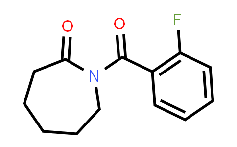 CAS No. 670268-48-1, 1-(2-Fluorobenzoyl)azepan-2-one