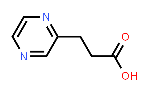 CAS No. 6705-34-6, 3-(Pyrazin-2-yl)propanoic acid