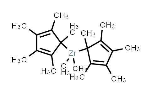 CAS No. 67108-80-9, Dimethylbis(pentamethylcyclopentadienyl)zirconium(IV)