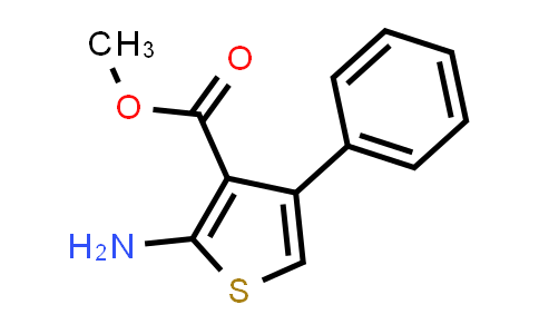 CAS No. 67171-55-5, 2-Amino-4-phenyl-thiophene-3-carboxylic acid methyl ester