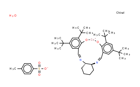 CAS No. 672306-06-8, (1S,2S)-(+)-1,2-Cyclohexanediamino-N,N'-bis(3,5-di-t-butylsalicylidene)cobalt(III) p-toluenesulfonate