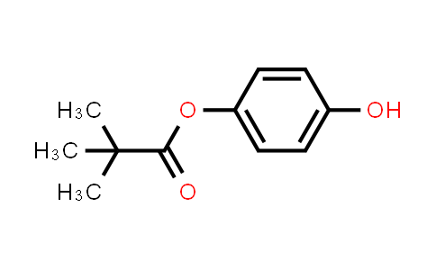 CAS No. 67258-88-2, Pivalic acid, p-hydroxyphenyl ester (6CI)