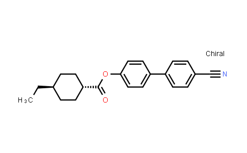 CAS No. 67284-56-4, trans-4'-Cyano-[1,1'-biphenyl]-4-yl 4-ethylcyclohexanecarboxylate