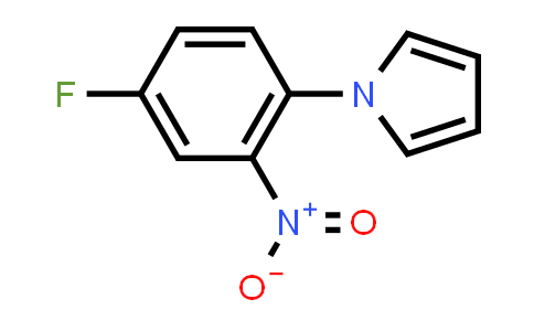 CAS No. 674284-49-2, 1-(4-Fluoro-2-nitrophenyl)-1H-pyrrole