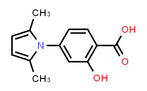 CAS No. 674782-30-0, 4-(2,5-Dimethyl-1h-pyrrol-1-yl)-2-hydroxybenzoic acid