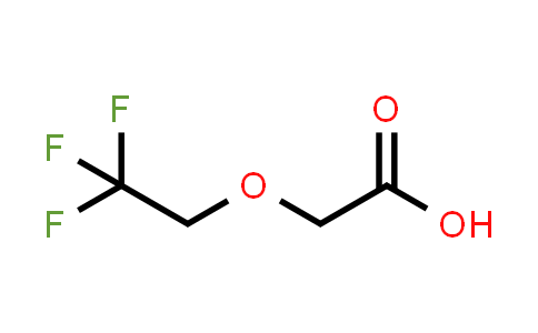 CAS No. 675-67-2, 2-(2,2,2-Trifluoroethoxy)acetic acid