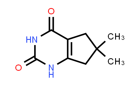 CAS No. 67566-51-2, 6,6-Dimethyl-6,7-dihydro-1H-cyclopenta[d]pyrimidine-2,4(3H,5H)-dione