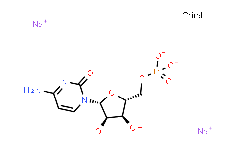 CAS No. 6757-06-8, Sodium ((2R,3S,4R,5R)-5-(4-amino-2-oxopyrimidin-1(2H)-yl)-3,4-dihydroxytetrahydrofuran-2-yl)methyl phosphate