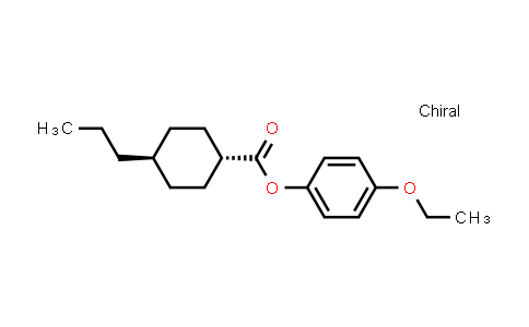 CAS No. 67589-39-3, 4-Ethoxyphenyl trans-4-propylcyclohexanecarboxylate