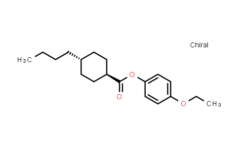 CAS No. 67589-47-3, 4-Ethoxyphenyl trans-4-butylcyclohexanoate