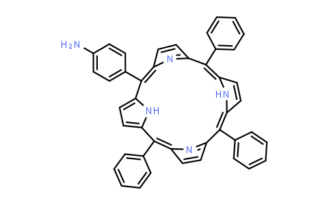 CAS No. 67605-64-5, 5-(4-Aminophenyl)-10,15,20-tris(phenyl)porphyrin