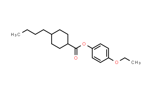 CAS No. 67679-56-5, 4-Ethoxyphenyl 4-butylcyclohexanecarboxylate