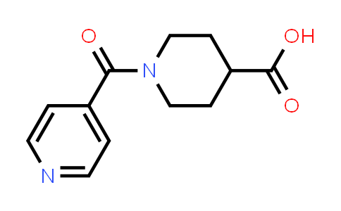 CAS No. 67691-60-5, 4-Piperidinecarboxylic acid, 1-(4-pyridinylcarbonyl)-