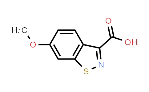 CAS No. 677304-64-2, 6-Methoxybenzo[d]isothiazole-3-carboxylic acid