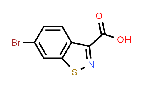 CAS No. 677304-75-5, 6-Bromobenzo[d]isothiazole-3-carboxylic acid