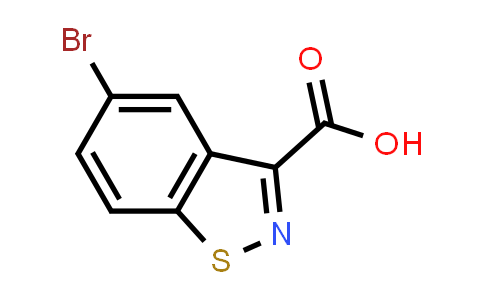 CAS No. 677304-78-8, 5-Bromobenzo[d]isothiazole-3-carboxylic acid