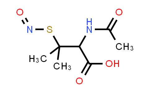 CAS No. 67776-06-1, S-Nitroso-N-acetyl-DL-penicillamine