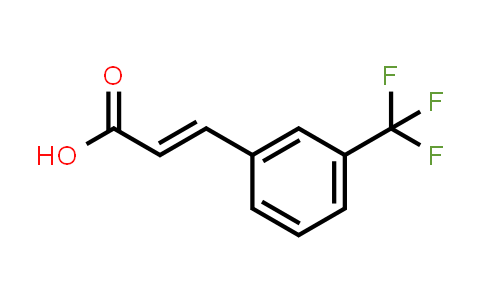 CAS No. 67801-07-4, (E)-3-(3-(Trifluoromethyl)phenyl)acrylic acid
