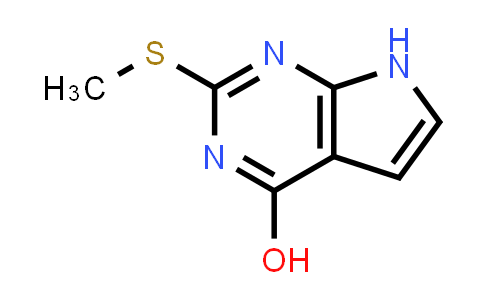 CAS No. 67831-83-8, 2-(Methylthio)-7H-pyrrolo[2,3-d]pyrimidin-4-ol