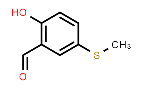 CAS No. 67868-84-2, 2-Hydroxy-5-(methylthio)benzaldehyde