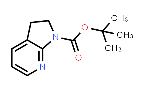 CAS No. 679392-21-3, tert-Butyl 2,3-dihydro-1H-pyrrolo[2,3-b]pyridine-1-carboxylate