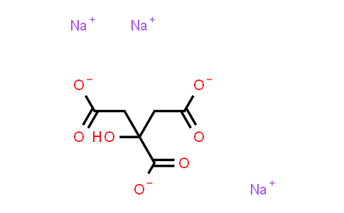 CAS No. 68-04-2, Trisodium citrate