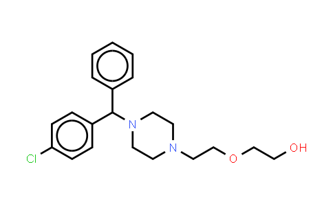 CAS No. 68-88-2, Hydroxyzine
