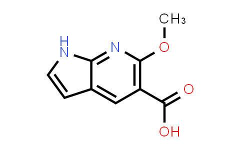 CAS No. 680208-62-2, 6-Methoxy-1H-pyrrolo[2,3-b]pyridine-5-carboxylic acid