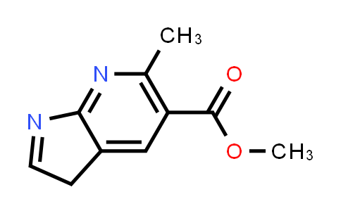 CAS No. 680208-88-2, 3H-Pyrrolo[2,3-b]pyridine-5-carboxylic acid, 6-methyl-, methyl ester