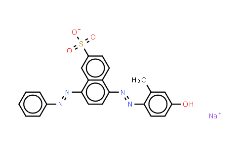 CAS No. 68039-07-6, 5-(4-hydroxy-2-methylphenyl)azo-8-(phenylazo)naphthalene-2-sulphonate (sodium salt)