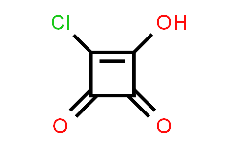 CAS No. 68057-72-7, 3-Cyclobutene-1,2-dione, 3-chloro-4-hydroxy-