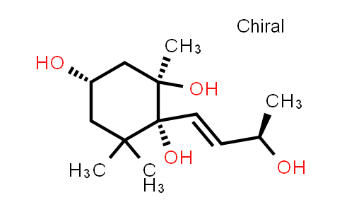 CAS No. 680617-50-9, (3S,5R,6R,7E,9R)-3,5,6,9-Tetrahydroxymegastigman-7-ene