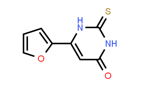 CAS No. 680623-57-8, 6-(Furan-2-yl)-2-thioxo-2,3-dihydropyrimidin-4(1H)-one