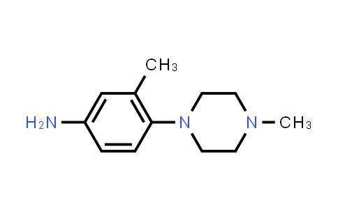 CAS No. 681004-50-2, 3-​Methyl-​4-​(4-​methylpiperazin-​1-​yl)​aniline