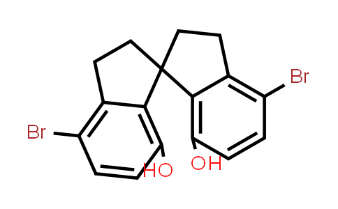CAS No. 681481-91-4, 4,4'-Dibromo-2,2',3,3'-tetrahydro-1,1'-spirobi[indene]-7,7'-diol