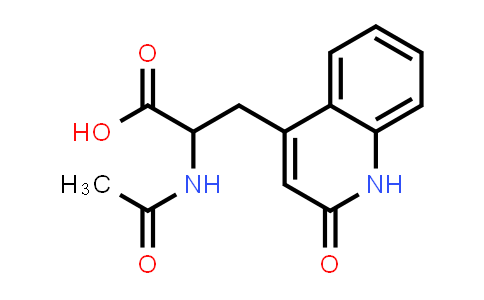 CAS No. 681806-75-7, 2-Acetylamino-3-(2-quinolon-4-yl)propionic acid