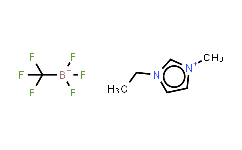 CAS No. 681856-28-0, 1-Ethyl-3-methyl-1H-imidazol-3-ium trifluoro(trifluoromethyl)borate