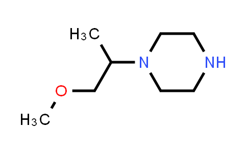 CAS No. 682802-89-7, 1-(1-Methoxypropan-2-yl)piperazine