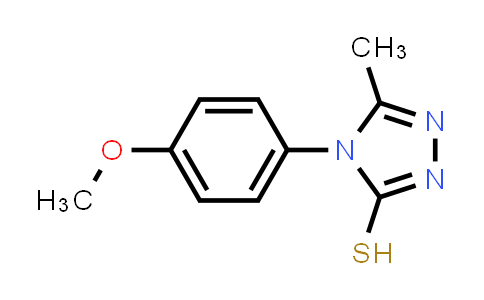 CAS No. 68337-44-0, 4-(4-Methoxyphenyl)-5-methyl-4H-1,2,4-triazol-3-yl hydrosulfide