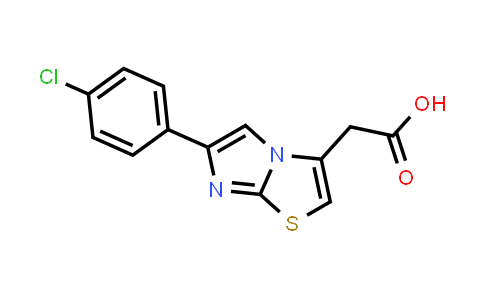 CAS No. 68347-92-2, [6-(4-Chlorophenyl)imidazo[2,1-b][1,3]thiazol-3-yl]acetic acid