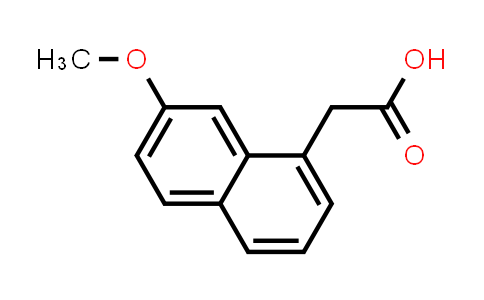 CAS No. 6836-22-2, 2-(7-Methoxynaphthalen-1-yl)acetic acid