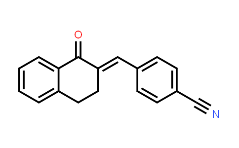 CAS No. 68434-51-5, 4-((1-Oxo-3,4-dihydronaphthalen-2(1H)-ylidene)methyl)benzonitrile