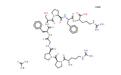 CAS No. 6846-03-3, Bradykinin (acetate)