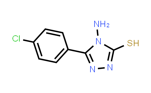CAS No. 68468-95-1, 4-Amino-5-(4-chloro-phenyl)-4H-[1,2,4]triazole-3-thiol